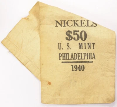 Bolso Jefferson Philadelphia 1940 5c tela original como nuevo $50 Foto 1 de 2