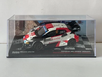 Altaya 1/43 Toyota GR Yaris Rallye 1 - Rallye Monte-Carlo 2023 . - Photo 1/4