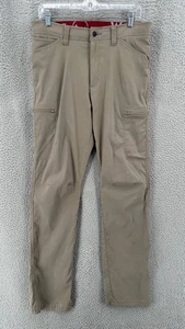 Wrangler Cargo Wanderhose Reißverschlusstasche Herren Größe 32X32 Nylon Beige Khaki 11026 - Bild 1 von 9
