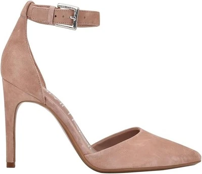 RTLS $150 CALVIN KLEIN HILDA GAMUZA CUERO SEXY STILLETTO ZAPATOS DE SALÓN TALLA 11 Foto 1 de 3