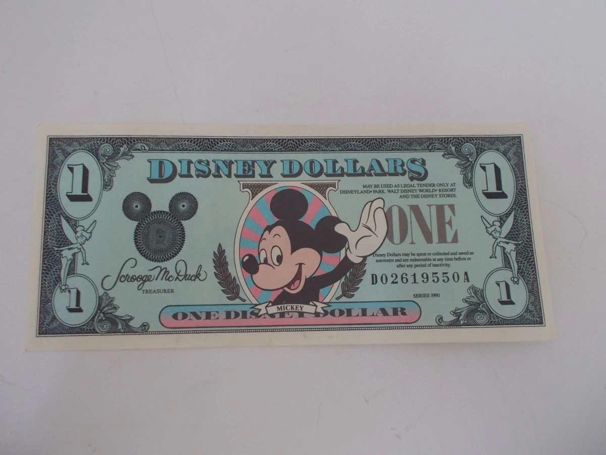 1993 Disney Dollar for sale | eBay