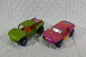 Matchbox Superfast #13-F V.1 Baja Buggy & 30-E V.2 Beach Buggy Lot 2 5/8" 66+mm - Picture 1 of 14