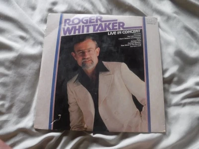 Roger Whittaker Live In Concert Vintage 1970's Vinyl 2 Record Set Album - Image 1 of 4