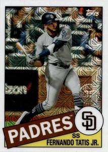 Topps Update Silver Pack 1985 Topps Chrome Fernando Tatís Jr. #CPC-35 BoxPP - Imagen 1 de 2