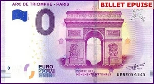 ***N°54545*** TRES RARE N° PALINDROME / 0 € SCHEIN / BILLET 0 € / UEBE 2019-2 - Picture 1 of 1