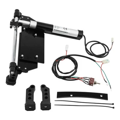 Soporte central eléctrico negro apto para Harley Touring Street Glide Bagger 2017-2025 Foto 1 de 4