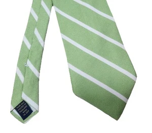 Brooks Brothers Makers Orange & Blue Striped Necktie 59” X 3.5” - Picture 1 of 9