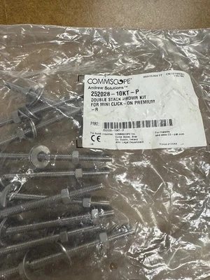 COMMSCOPE 252028-10KT-P DOUBLE STACK HRDWR KIT - Image 1 of 2