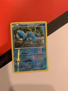 2014 Pokémon Furious Fists Clauncher Reverse Holo Lp Whiting In Corners - Picture 1 of 6