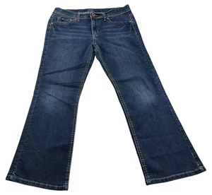 Jordache Bootcut Jeans Girls Plus Size 14.5 Blue Denim Stretch Pockets - Picture 1 of 8