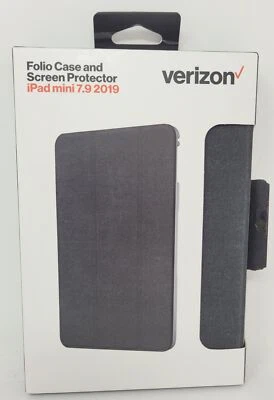 Verizon Folio Case with Screen Protector for iPad Mini 7.9" 2019 / iPad mini 4 - Image 1 of 3