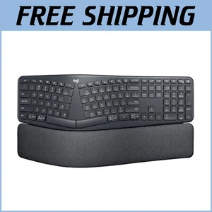 Natural Typing with Logitech K860 Ergonomic Wireless Keyboard - Bluetooth & USB - Picture 1 of 13