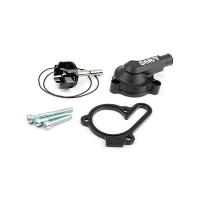 Pompe À Eau Haute Débit Stage6 R/T Derbi Euro 3/4 Noire Avec Couvercle - Photo 1/4