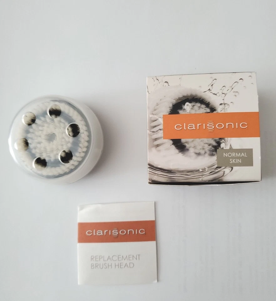 Clarisonic Replacement Brush Head Normal 3 Tubes Sample Cleanser 1 Oz Each