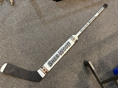 TOM BARRASSO #35 PITTSBURGH PENGUINS GAME USED GOALIE HOCKEY STICK  #2 - Image 1 of 4