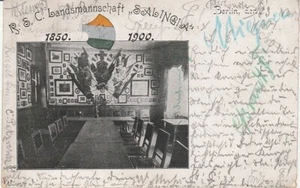 Studentika 1901 Landsmannschaft Salingia Berlin Studentica Corps Rheno-Nicaria - Bild 1 von 1