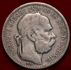 1893 Austria Korona Silver Foreign Coin