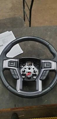 Volante Expedition 18 19 20 21 cuero marrón térmico costuras negro SH Foto 1 de 4