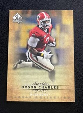 2012 SP Authentic Canvas Collection Orson Charles #CC-72 Rookie RC Bengals