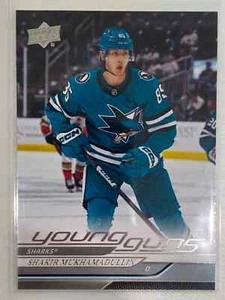 2024-25 Upper Deck Series 1 Shakir Mukhamadullin Young Guns Rookie RC Sharks 211 - Bild 1 von 1