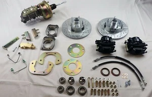 1964 1965 1966 Mustang front disc brake changeover with dual bowl booster master - Bild 1 von 7