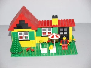Lego vintage 6365 Summer Cottage complet avec instructions et tous les stickers - Imagen 1 de 8