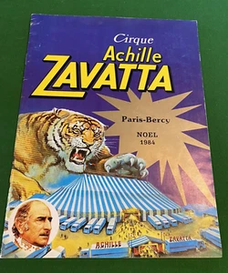 Programme Cirque -Cirque Achille ZAVATTA - Paris Bercy Noel 1984 - Foto 1 di 6