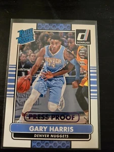 2014 Donruss Rated Rookies Press Proof Purple /199 Gary Harris Rookie RC Nuggets - Picture 1 of 2