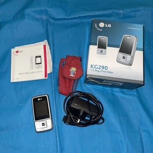 LG KG290 Silver Orange Mobile Phone 1.77" screen display Working - Picture 1 of 7