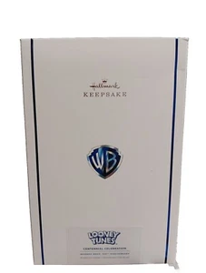 Hallmark 2023 Keepsake Ornament Warner Bros Centennial Bugs Bunny Glass Ltd Qty - Picture 1 of 2