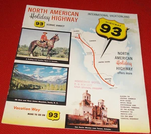 Vintage North American Holiday Highway (93) Vacation Guide From the Mid 50's!! - Imagen 1 de 6