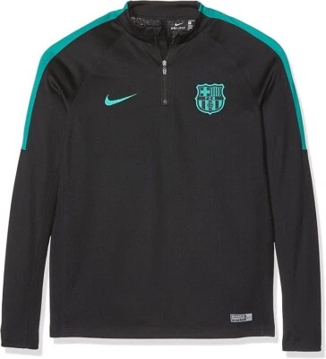 Camiseta Nike FC Barcelona Equipo Juvenil Taladro 1/4 Cremallera Talla Grande Foto 1 de 3