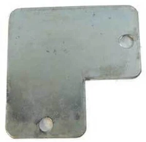 Steel Fence Base Plate 130mm x 130mm x 5mm - L Shape - Picture 1 of 1