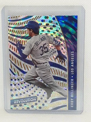 Cody Bellinger 2021 Chronicles Revolution Fractal - #52  - Los Angeles Dodgers - Image 1 of 2