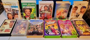 Vhs Adventure Movie Family Lot | 11ct | Walt Disney | Scooby Doo | Jim Henson - Bild 1 von 15