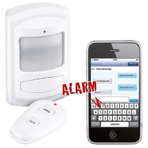 VisorTech PIR-Bewegungsmelder mit SIM-Karten-GSM-Funktion, Batteriebetrieb - Bild 1 von 2