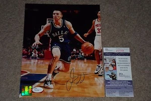 JASON KIDD SIGNED HANDSIGNIERTES 8X10 FOTO DALLAS MAVERICKS JSA ZERTIFIZIERT - Bild 1 von 1