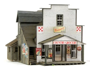 Scala HO Banta Modelworks EVEREST COUNTRY STORE kit taglio laser articolo #2134 - Foto 1 di 3