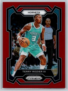Terry Rozier 2023-24 Panini Prizm Red Prizm /299 #90 Charlotte Hornets - Picture 1 of 2
