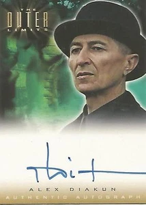 Outer Limits Sex, Cyborgs...: A17 Alex Diakun "Nicholas Prentice" Autogrammkarte - Bild 1 von 1