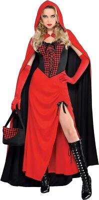 Riding Hood Enchantress Red Suit Yourself Fancy Dress Up Halloween Adult Costume - Image 1 of 2