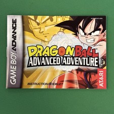 Dragon Ball Advanced Adventure (Nintendo Game Boy Advance) Instruction Booklet