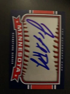 Minnesota Twins JAMES ROWSON autographed Minnesota Signature Series - Picture 1 of 1
