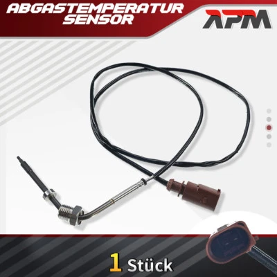 Sensore temperatura gas di scarico anteriore RPF per AUDI Q7 4LB VW Touareg 7LA 3.0L TDI Diesel - Immagine 1 di 4