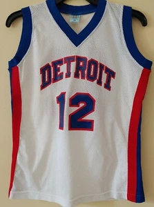 Vintage Herren 80er Detroit Basketball Trikot - Cliff Keen - Made in USA Deadstock - Bild 1 von 5
