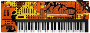 Pieles Roland JDXA | Camuflaje Naranja | Calcomanía Protectora | StyleFlip Skins - Imagen 1 de 1