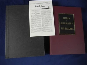 Book,Euripides Medea, Hippolytus, The Bacchae vg+ Heritage press with slipcase - Imagen 1 de 7