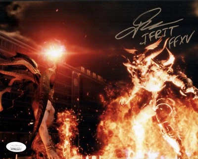 JOHN KASSIR Signed FINAL FANTASY XV IFRIT 8x10 Photo Autograph WPP JSA COA Cert - Image 1 of 2