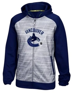 Vancouver Canucks NHL Reebok TNT Performance Full Zip Hoodie Jacket Men's XL - Picture 1 of 2