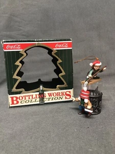 1996 Coca-Cola Bottling Works Collection Christmas Ornament Coke Brand Ornament  - Picture 1 of 8